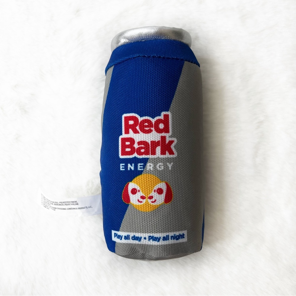 Woof & Whiskers Red Bark Drink Dog Toy